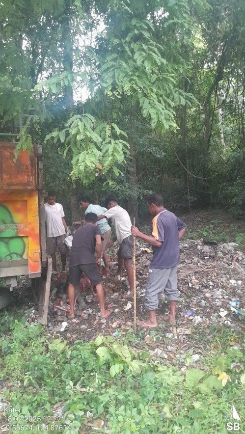 Resor KSDA Betun Tindak Aktivitas Pembuangan Sampah Ilegal di Kawasan Suaka Margasatwa Kateri-Malaka