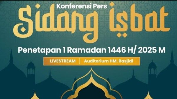 Pemerintah Tetapkan 1 Ramadan 1446 H Jatuh pada Sabtu 1 Maret 2025