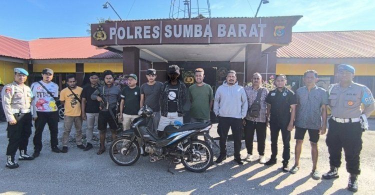 Polres Sumba Barat Bekuk Pelaku Pencurian dengan Kekerasan