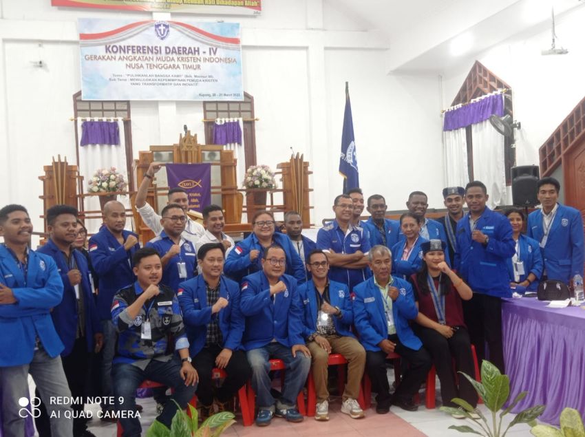 Winston Rondo-Amos Lafu Pimpin GAMKI NTT