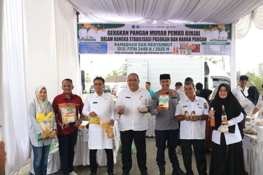 Gerakan Pangan Murah Binjai 2025: Solusi Bahan Pokok Terjangkau Sambut Ramadan dan Lebaran