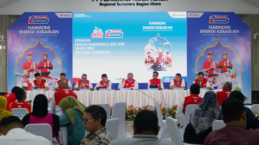 Bentuk Satgas RAFI 2025, Pertamina Sumbagut Siagakan 106 SPBU 24 Jam