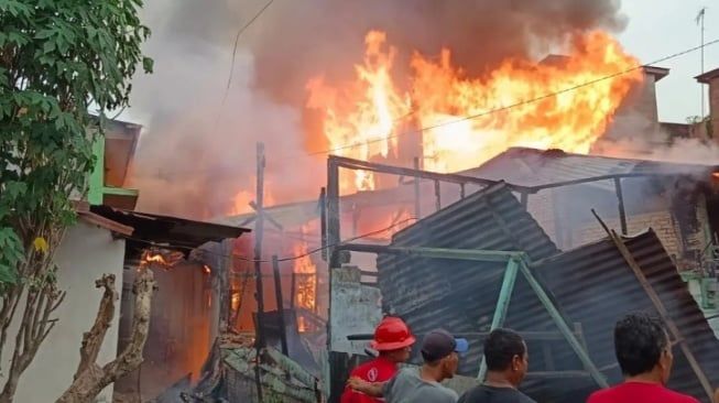 19 Rumah di Langkat Ludes Terbakar, Kerugian Miliaran Rupiah