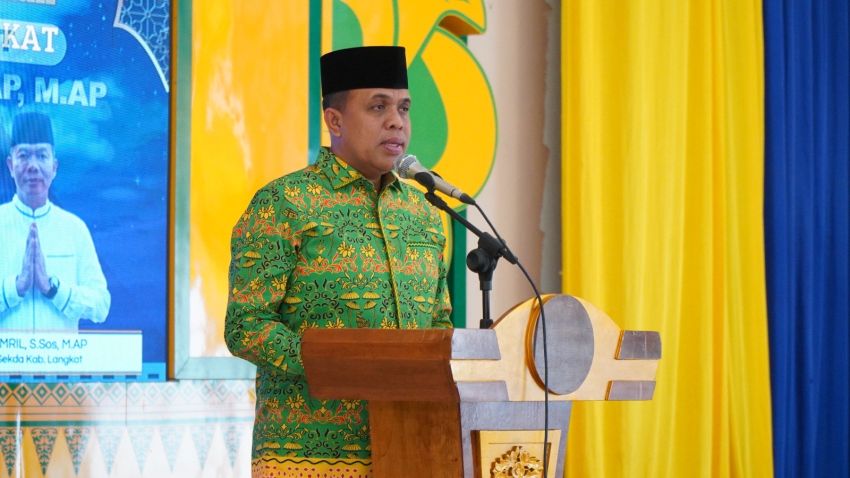 Pj. Bupati Langkat Peringati Isra Mi’raj: Perkuat Iman dan Silaturahmi, Pamit dari Jabatan