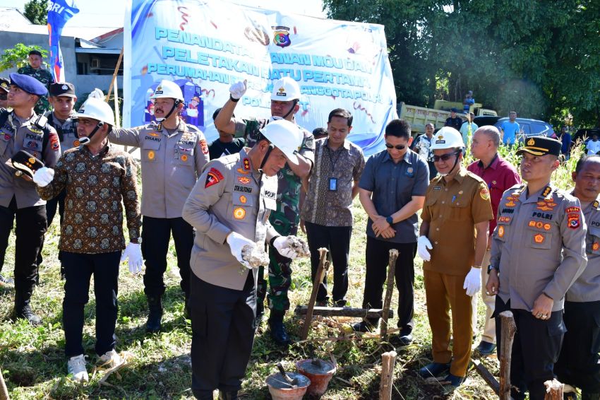 Polda NTT Gandeng Sejumlah Pihak Siapkan Perumahan Bersubsidi bagi Anggota Polri