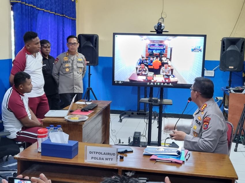 Ungkap Kasus Destructive Fishing di Wilayah Sikka, Direktur Polairud Polda NTT Minta Masyarakat Hentikan Penangkapan Ikan