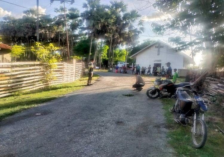 Sepeda Motor Vixion Dan Suzuki Shogun Tabrakan, Satu Korban Meninggal Dunia