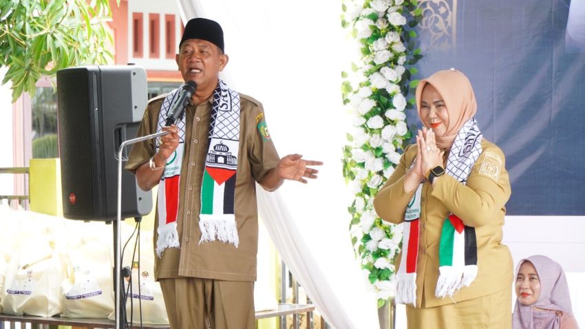 Bupati Langkat Syah Afandin pimpin Tabligh Akbar, Serukan Solidaritas untuk Rakyat Palestina