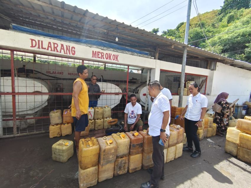 Cegah Penyalahgunaan BBM Bagi Nelayan, Polisi Sidak SPBUN Labuan Bajo