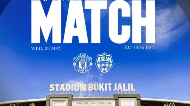 Link Live Streaming Manchester United vs ASEAN All-Stars Malam Ini, Gratis!