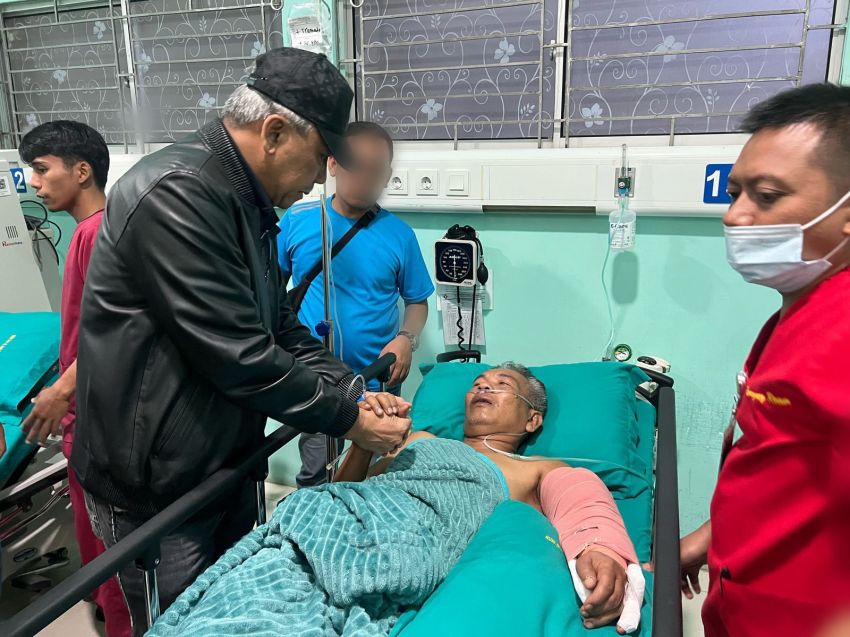 SAD1S! Jaksa di Deli Serdang Dibacok OTK saat di Ladang Sawit, Diduga Terkait Penanganan Perkara