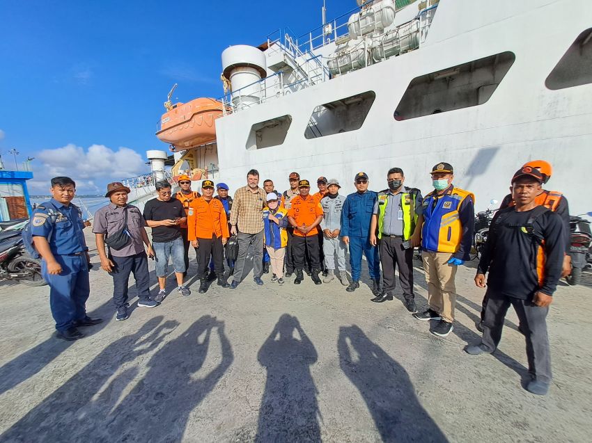 Cedera, Tim SAR Gabungan Evakuasi ABK MV Maran Vision