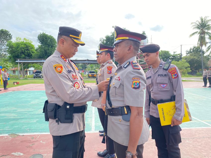 Kapolres Malaka Berharap Anggota Iklas Jalankan Tugas