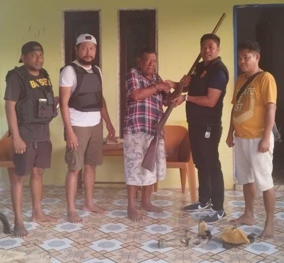 Senpira dan Miras Diamankan Polres Kupang Saat Operasi Pekat di Pulau Semau