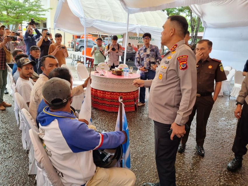 Mayday, Kapolda NTT-Forkopimda Buka Dialog Dengan Serikat Buruh di NTT