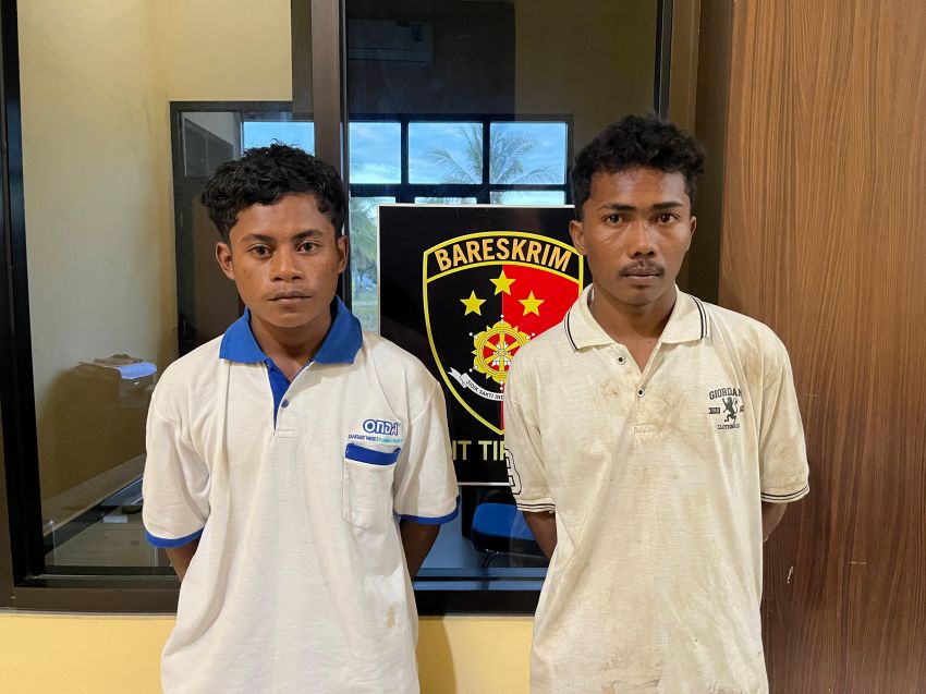 Kabur ke Kabupaten Tetangga, Dua Pelaku Kriminal di Malaka Ditangkap di Belu