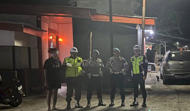 Malam Minggu, Polri dan TNI di Sumba Timur-NTT Razia THM