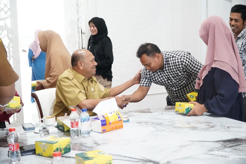 Bupati Langkat H. Syah Afandin: Kades Serapuh Asli Terancam Diberhentikan Permanen Jika Terbukti