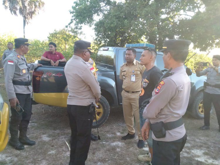 Kapolres Kupang Cek Diduga Lokasi Judi Sabung Ayam