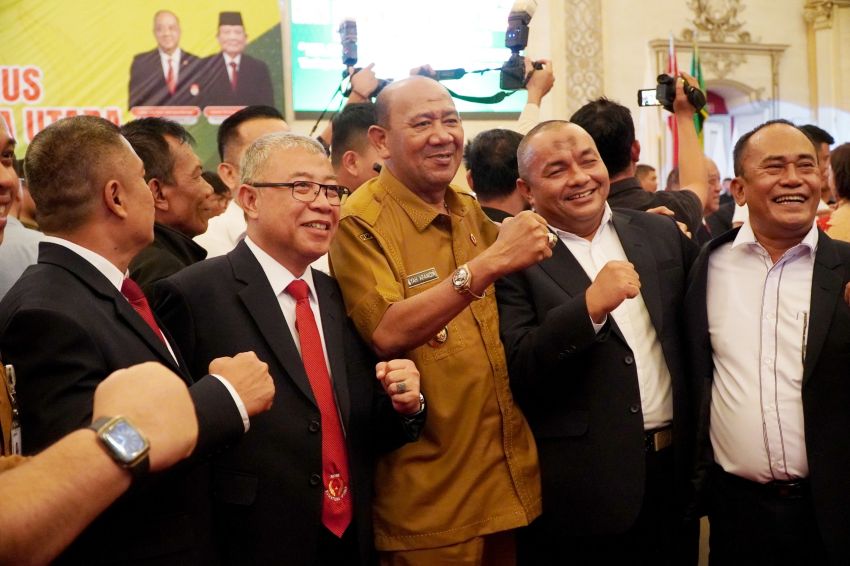 Bupati Langkat Syah Afandin Dukung Penuh Kepengurusan Baru KONI Sumut: Siap Kolaborasi Majukan Prestasi