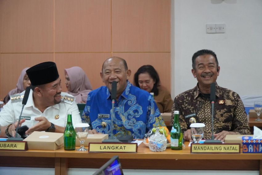 Bupati Langkat Syah Afandin Dukung Transformasi Kepemimpinan Bank Sumut