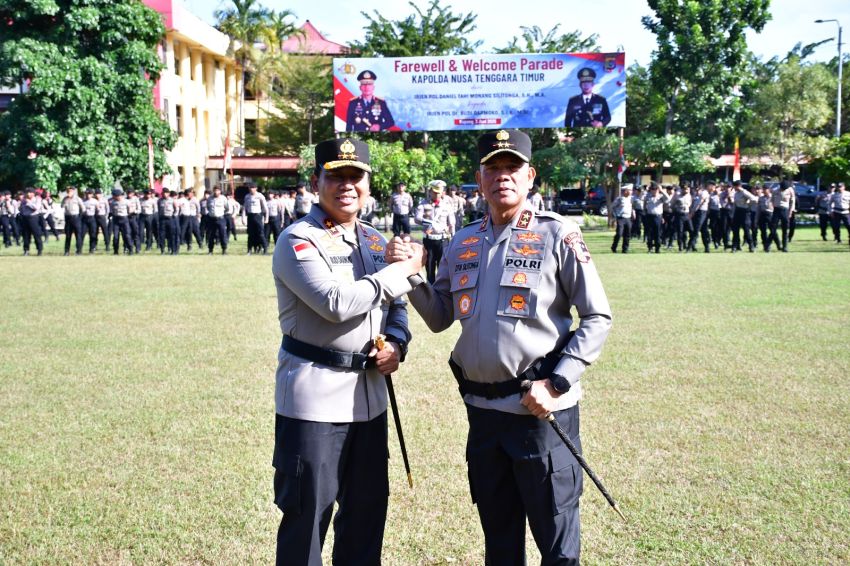 Akhiri Tugas di Polda NTT, Irjen Pol Daniel Tahi Monang Silitonga Mohon Maaf pada Masyarakat NTT