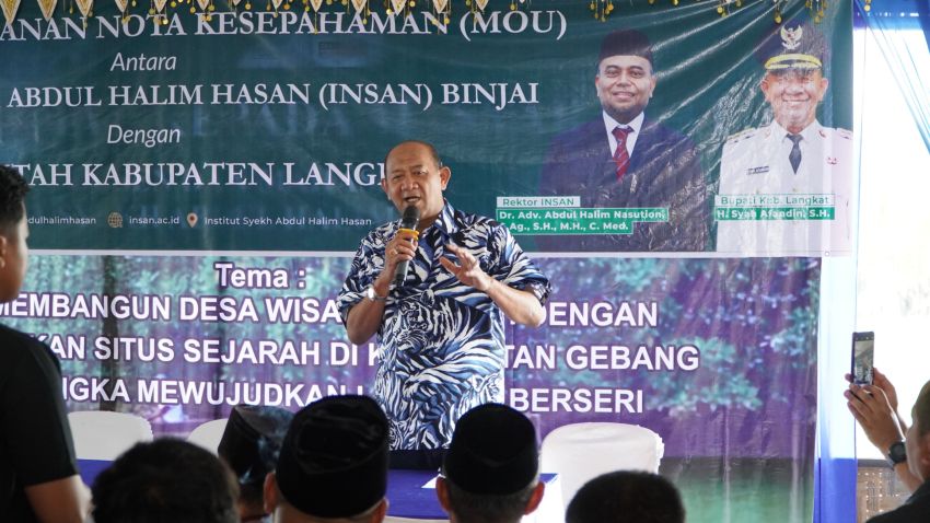 Bupati Langkat Dukung Penuh Pengembangan Desa Wisata Syariah Berbasis Sejarah