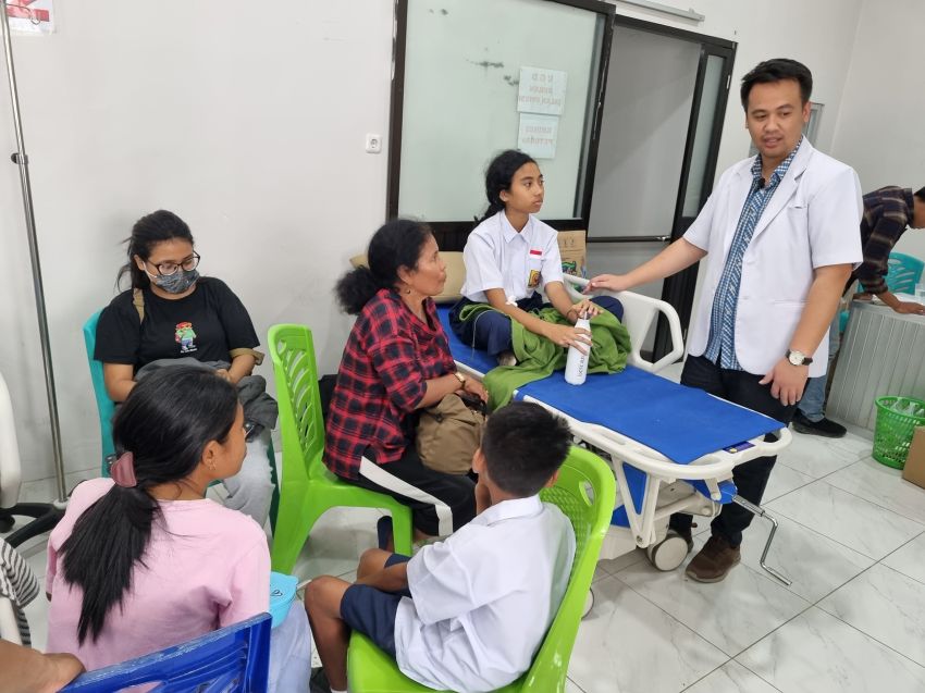 RSU Mamami Kupang Terbanyak Tangani Siswa Keracunan