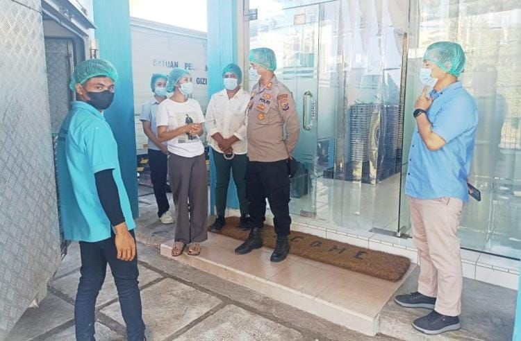 Pastikan MBG Aman, Kapolsek Maulafa Kunjungi Tiga SPPG