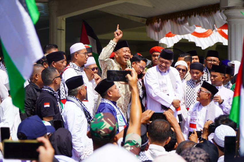 Bupati Langkat Serukan Solidaritas untuk Palestina di Aksi Bela Gaza Jilid II