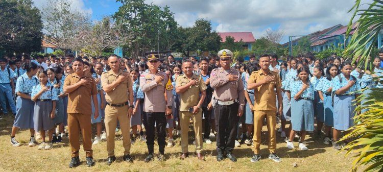 Siswa SMA di Rote Ndao Diberi Edukasi Soal Keselamatan Lalu Lintas