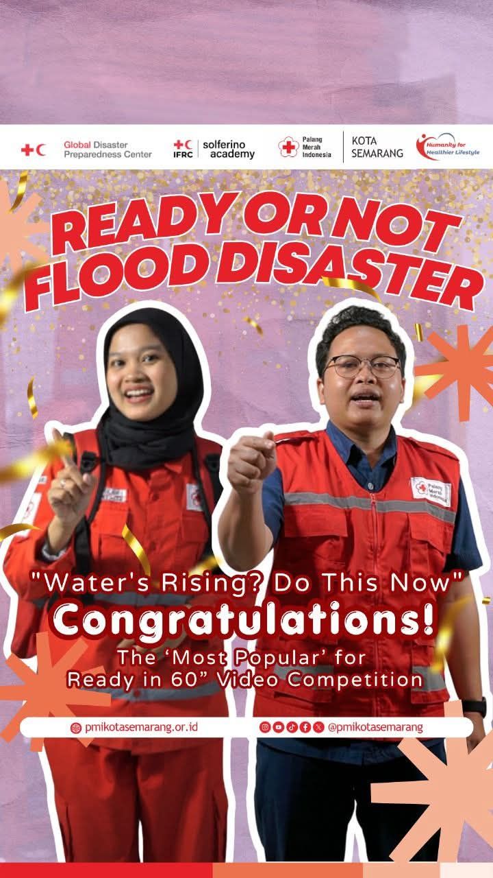 Membanggakan, PMI Kota Semarang Raih Penghargaan ‘Most Popular’ Prize Winner di Ajang Kompetisi Video Internasional IFRC Solferino Academy