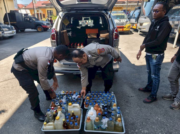 Miras Sitaan KP3 Laut-Pelindo Kupang Diserahkan Ke Satresnarkoba Polresta Kupang Kota