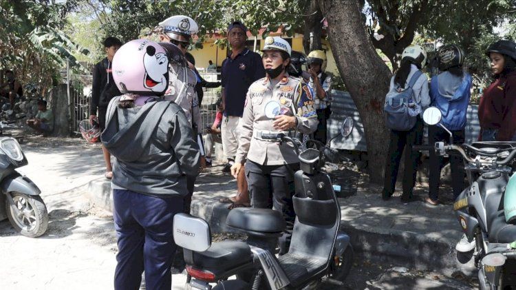 Pengguna Sepeda Listrik di Jalan Raya Ditindak