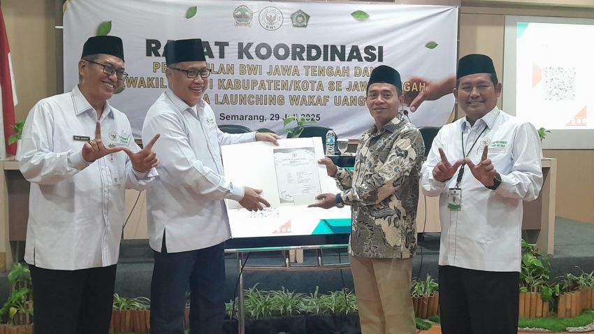 Tingkatkan Potensi Wakaf Uang di Jateng, BWI Jateng Sasar ASN dan Catin Muslim