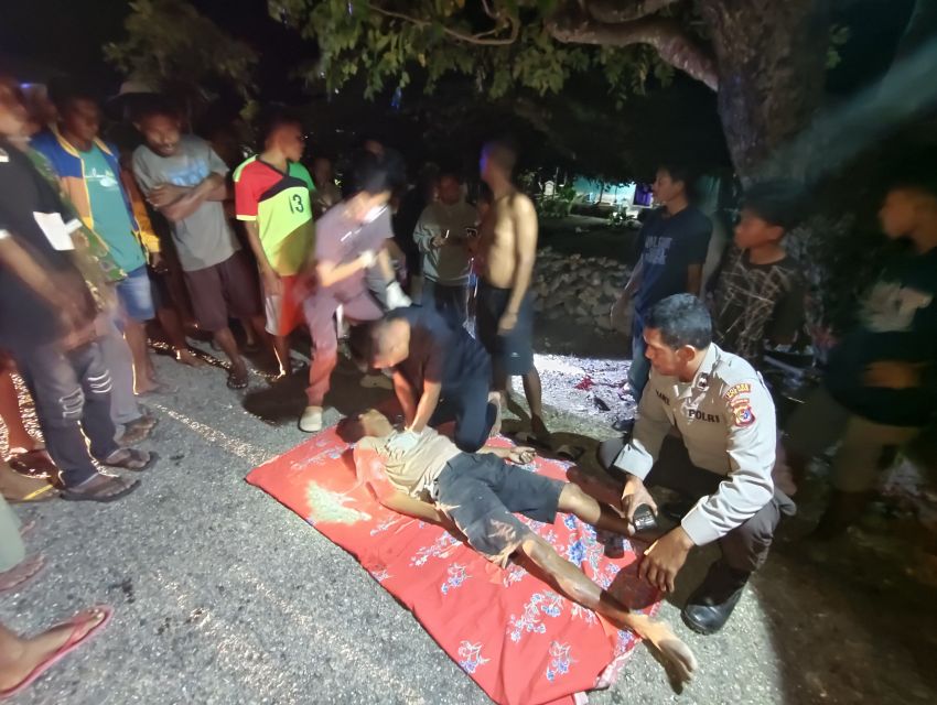 Kecelakaan Tunggal, Pria di Rote Ndao Meninggal di Tempat