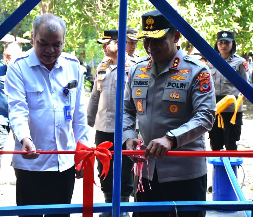 43 KK di Kelurahan Tode Kisar-Kota Kupang Terbantu dengan Sumur Bor Bantuan Polda NTT