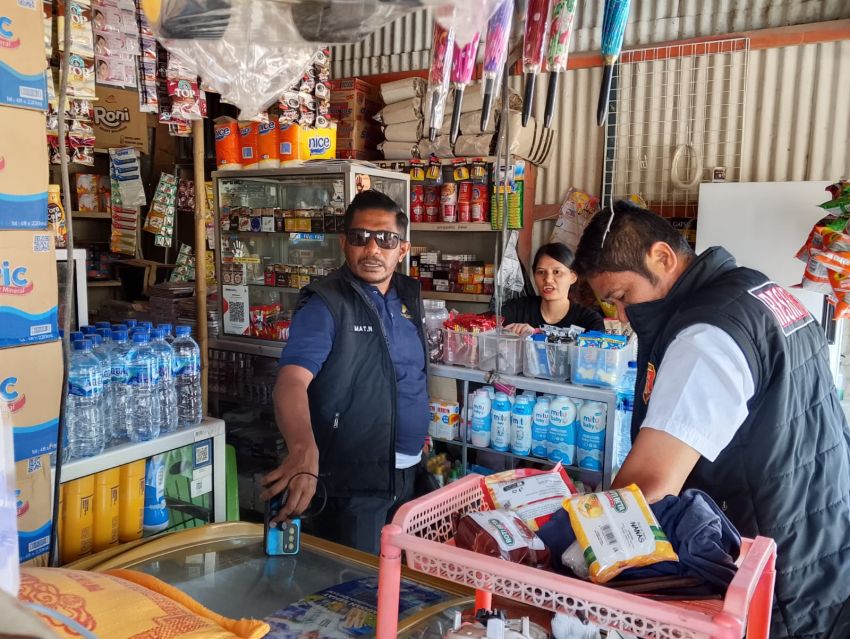 Pantau Stok dan Harga Beras, Polres Kupang Sisir Pasar dan Toko