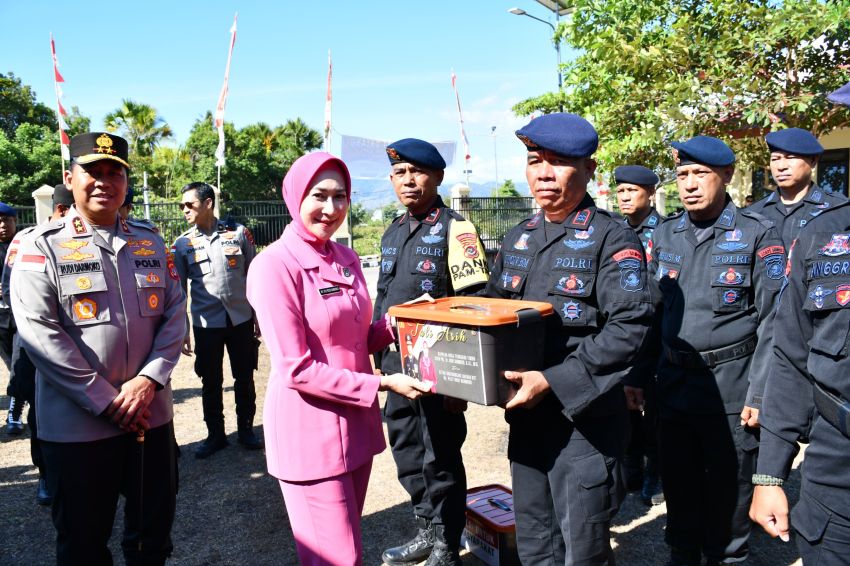 Kapolda NTT Tinjau Pos Perbatasan Motaain-Belu