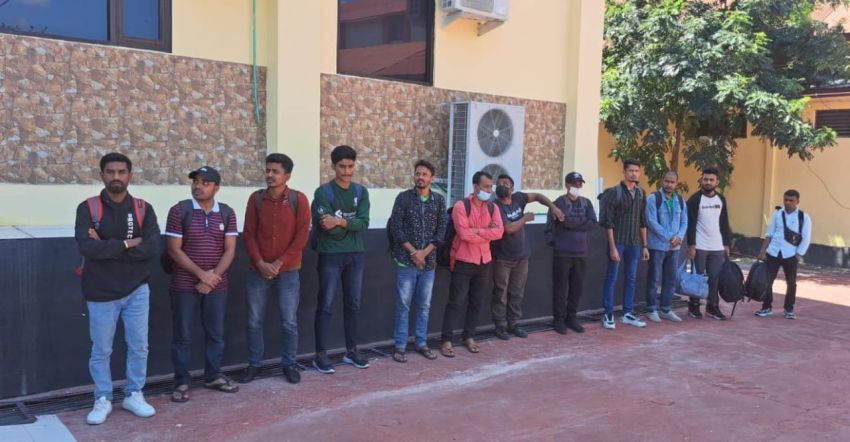 Belasan WNA Bangladesh Diamankan Polisi
