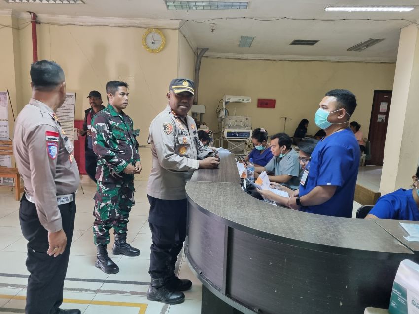 Pasca Dugaan Keracunan Puluhan Siswi, Kapolres Kupang Cek Layanan di Sekolah