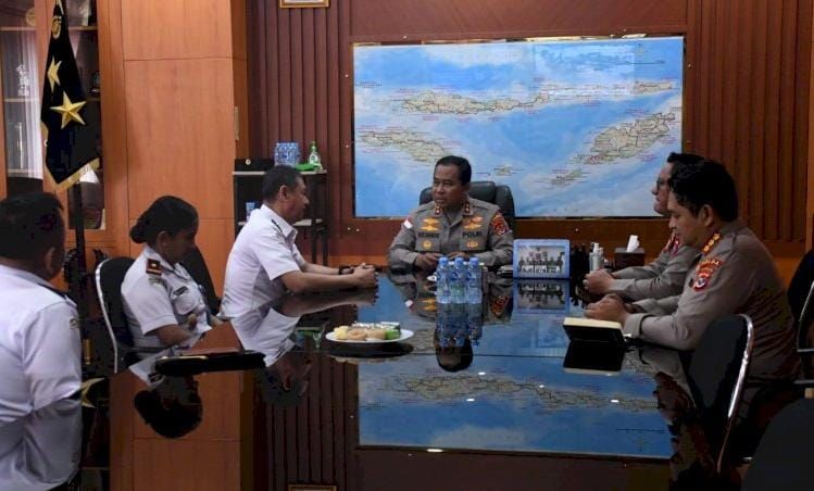 Polda NTT-Bakamla Berkomitmen Jaga Keamanan Maritim