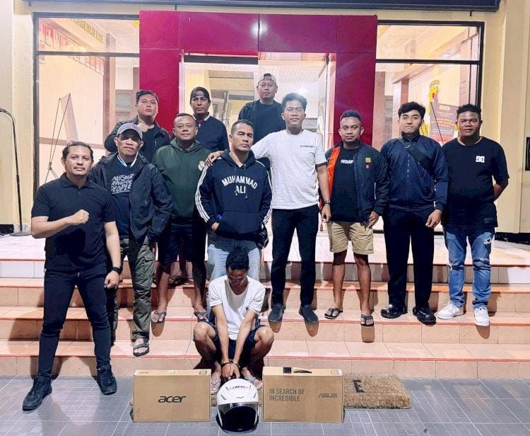 Pegawai Honorer Politeknik Negeri Kupang Diamankan Polisi Karena Curi Laptop