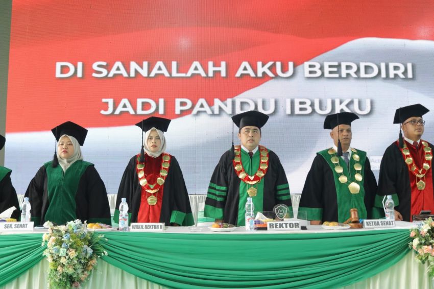 Universitas Al Washliyah Labuhanbatu Gelar Wisuda Sarjana Angkatan XIII