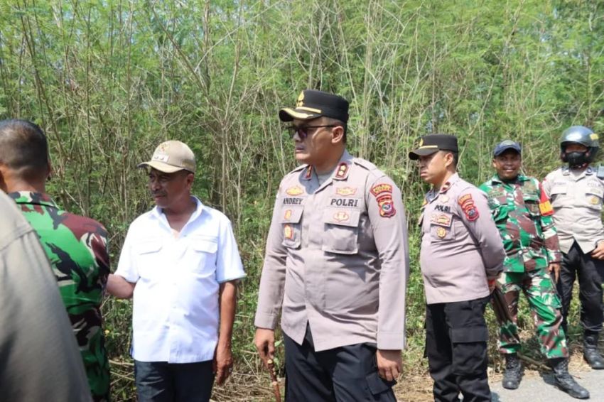 Pasca Bentrokan di Perbatasan Ngada-Manggarai Timur, Polri-TNI dan Pemda Cek Wilayah Perbatasan