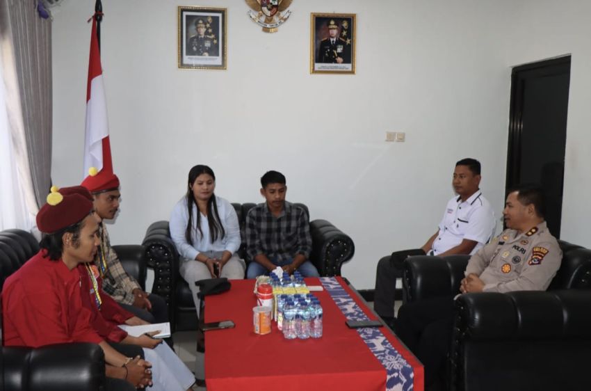 PMKRI Cabang Waingapu Silaturahmi dengan Kapolres Sumba Barat