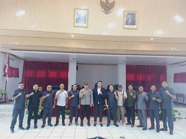 Pererat Kemitraan, Kapolsek Kota Lama Silaturahmi Dengan DPRD Kota Kupang
