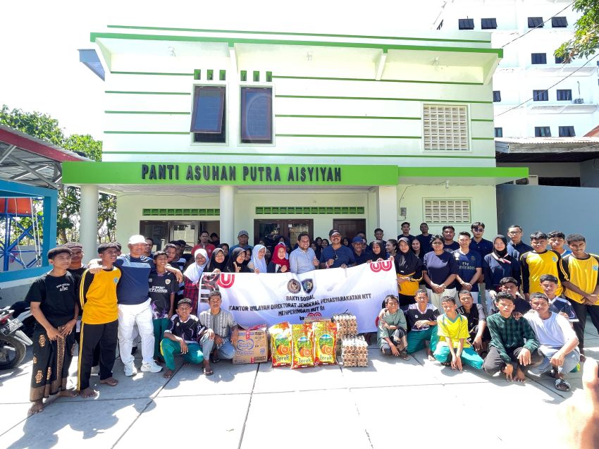 Peduli Sesama, Kanwil Ditjenpas NTT Gelar Bakti Sosial di Panti Asuhan Jelang Hari Kemerdekaan