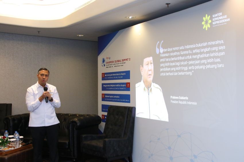 Dari Kandungan hingga Mandiri: PCO Paparkan Lima Program Terpadu Presiden Prabowo di Kongres Diaspora Indonesia