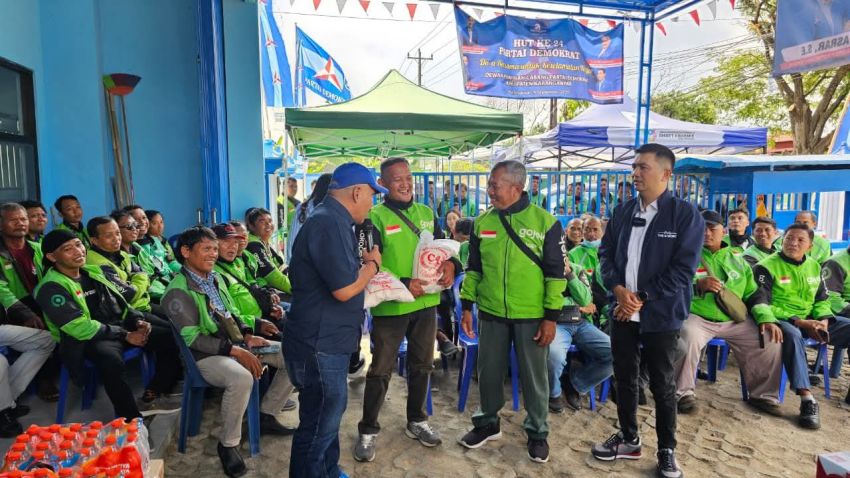 Belanja Masalah, Anggota DPRD Jateng Asrar Gelar Pengobatan Gratis, Donor Darah dan Silaturahmi dengan Komunitas Ojol Se-Kabupaten Karanganyar